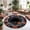 A, variant on 31.4inch Halloween 3D Optical Illusion Round Rug 80cm Dia, Scary Spider Pit Visual Trap Non‑Slip Floor Mat for Halloween Party Home Indoor Decor Skeletons Style
