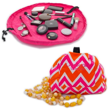 Lay N Go Cosmo Zig Zag Makeup Bag Travel Lay N Go Cosmo Zig Zag Makeup Bag Travel