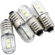 thumbnail image 5 of Paquete de 10, bombilla LED E10 de 120 VCA o CC, luz indicadora superbrillante de 100 lúmenes para entretenimiento, bombillas navideñas, Color blanco cálido, 5 of 5