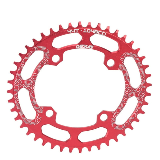 CAROOTU Chainring Narrow Wide Tooth Ultralight Aluminum Alloy Single Chainring Chainwheel For Bike Bicycle