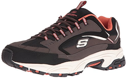 skechers sport mens brown