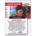 thumbnail image 3 of 2025 Leaf Web Exclusives Anime Nation Dillion Gabriel #47 Purple /49 Rookie RC Football Card, 3 of 3