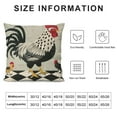 thumbnail image 5 of PHYHOO Farmhouse Chicken Throw Pillow Covers, Seasonal Cushion Case Decoration for Sofa Couch, 5 of 5
