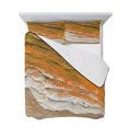 thumbnail image 7 of Orange Coastal Beach Twin Size Down Alternative Comforter, Lightweight Comforter Quilt Bedding Set with Pillow Shams Summer Nautical Oil Painting All Seasons Bed Comforter Duvet Insert 68"x86", 7 of 7