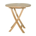 thumbnail image 2 of Anderson Teak Bahama 27" Round Bistro Folding Table, 2 of 2