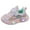 Pink, variant on Toddler Walking Shoes Baby Boys Girls LED Light up Hook and Loop Mesh Sneakers Lightweight Casual Tennis Athletic Shoes Pink 5 Infant