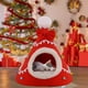 thumbnail image 5 of Cama navideña para mascotas con dulces, villa para mascotas, cama para gatos, cama para perros, cama cálida para gatos en invierno, yurta, casas para mascotas, tienda de campaña para Akmoler, 5 of 8