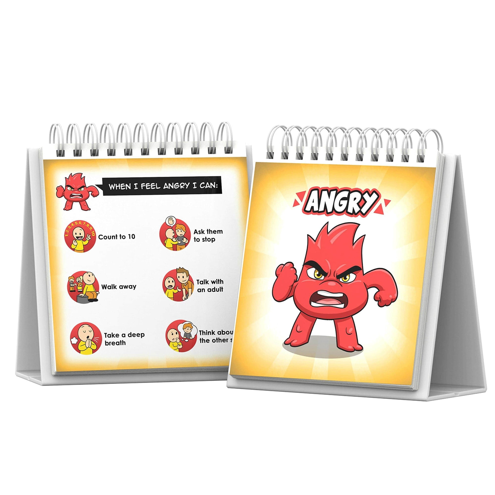 Monsters Emotions Flipbook for Kids Age 3+