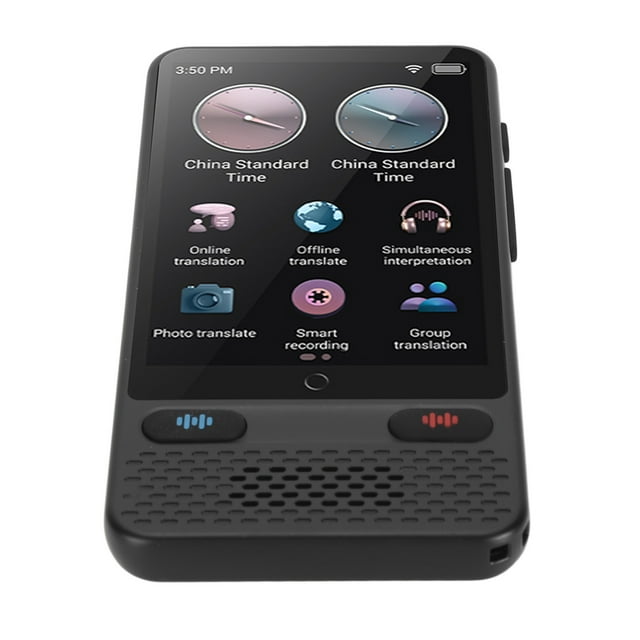 2 Way Translator, Accurate Recording Translation Online 138 Languages Portable Translation Device for Work for Travel