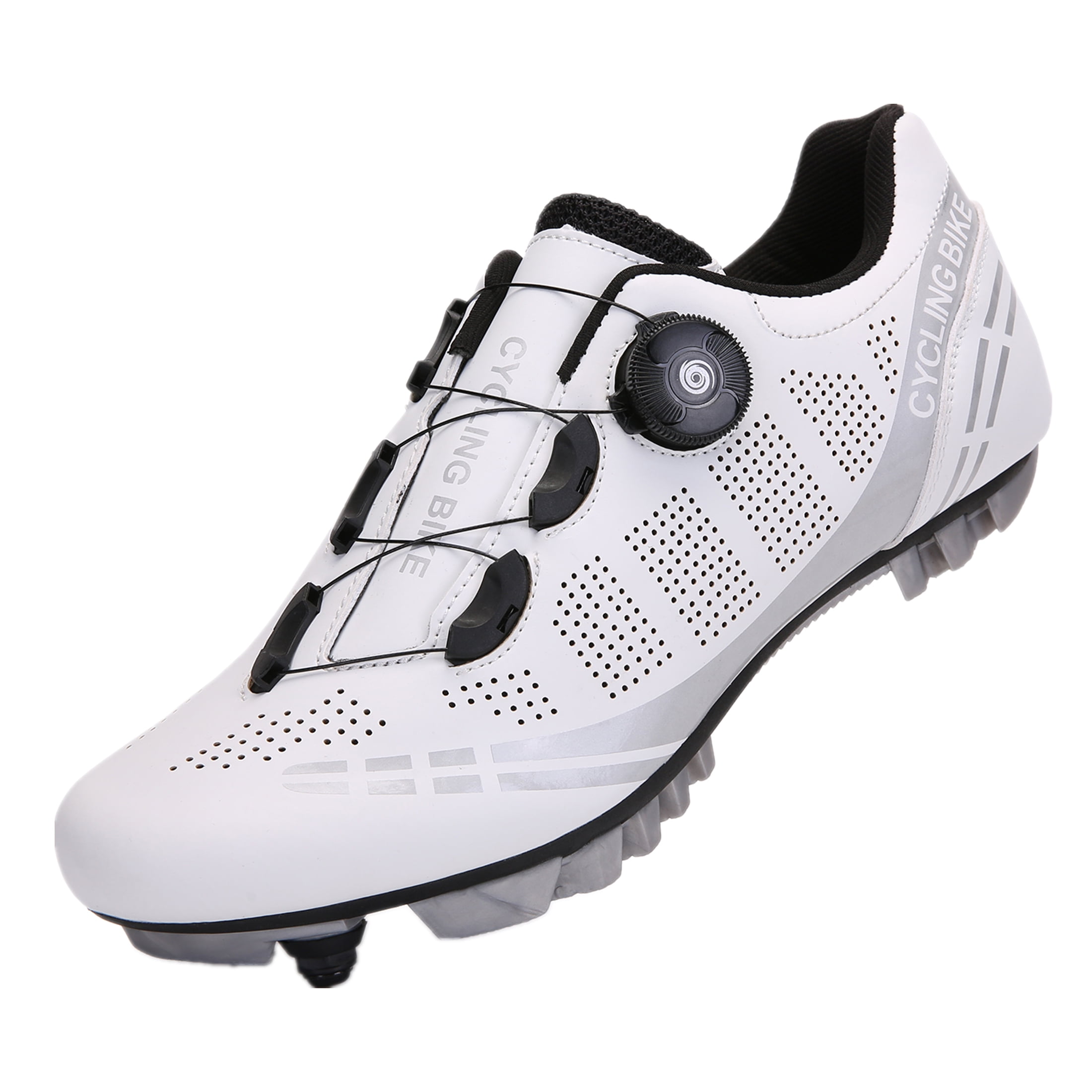 FULORIS Unisex Mountain Bike Cycling Shoes MTB Rotating Buckle Compatible with 2Bolt Cleats