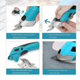 thumbnail image 5 of Cordless Electric Scissors for Cutting Fabric Carpet Rechargeable Shears, 5 of 5