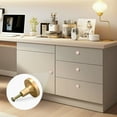 thumbnail image 5 of Yayeee 8 Pack Cabinet Knobs with Screws Round Zinc Drawer Pulls for Kitchen, Pink Ice Cream, 5 of 9