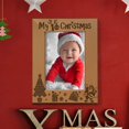 thumbnail image 4 of Portarretratos KATE POSH Mi Primer Navidad para Bebé 5x7, 4 of 6