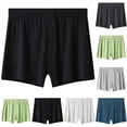 thumbnail image 2 of CHENge Mens Bathing Suit Lightweight Palm Tree Print Quick-Dry Spring Break Swim Trunks with Pockets Anti-Chafe Swimwear Bathing Suits, 2 of 3