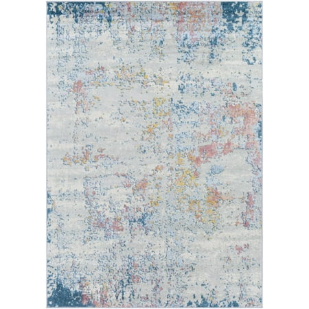 Surya Modern Sunderland 7’10”  x 10’3”  Area Rug In Light Grey SUN2334-710103