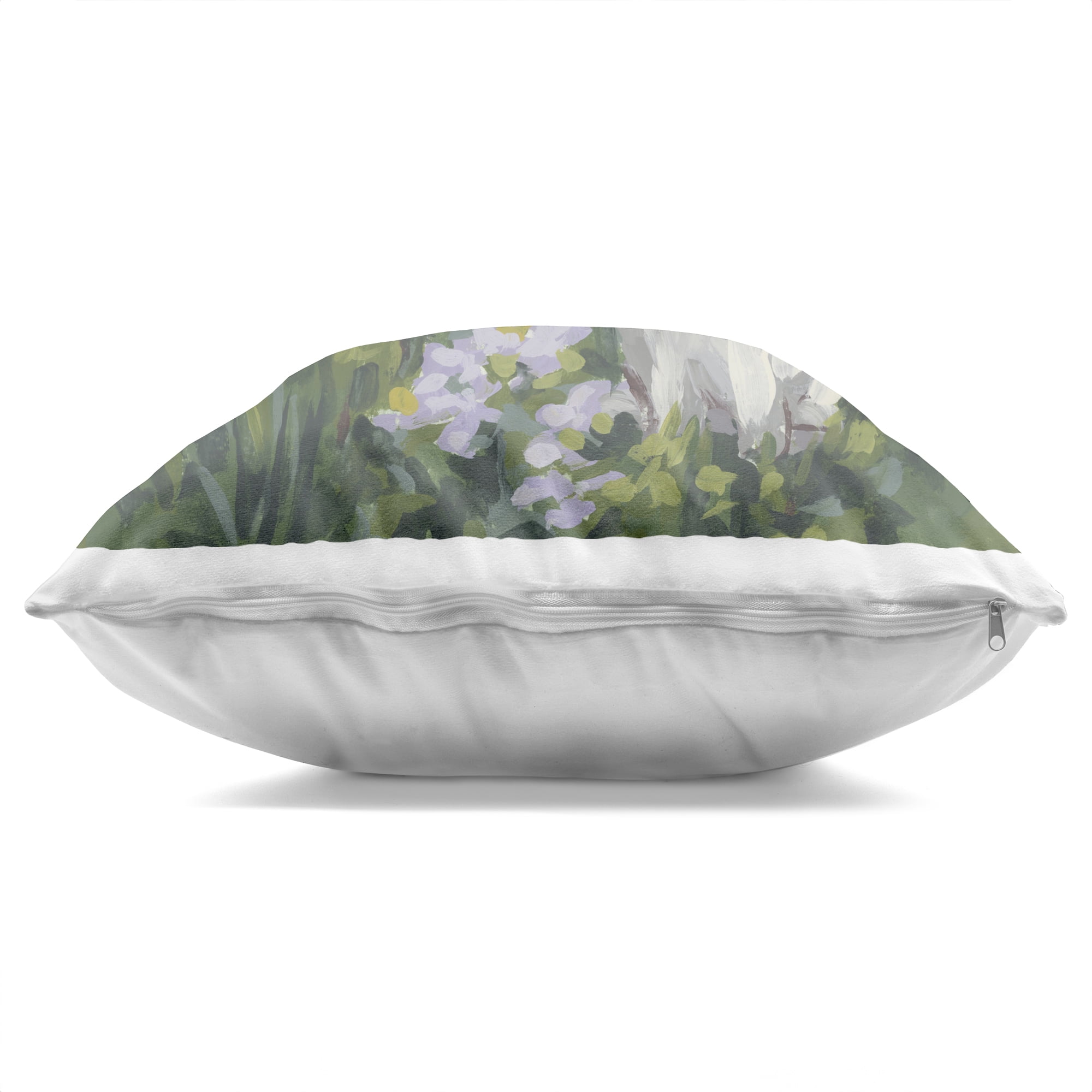 Stupell Industries Botanical Bliss Bunny Decorative Printed Throw Pillow, design by June Erica Vess