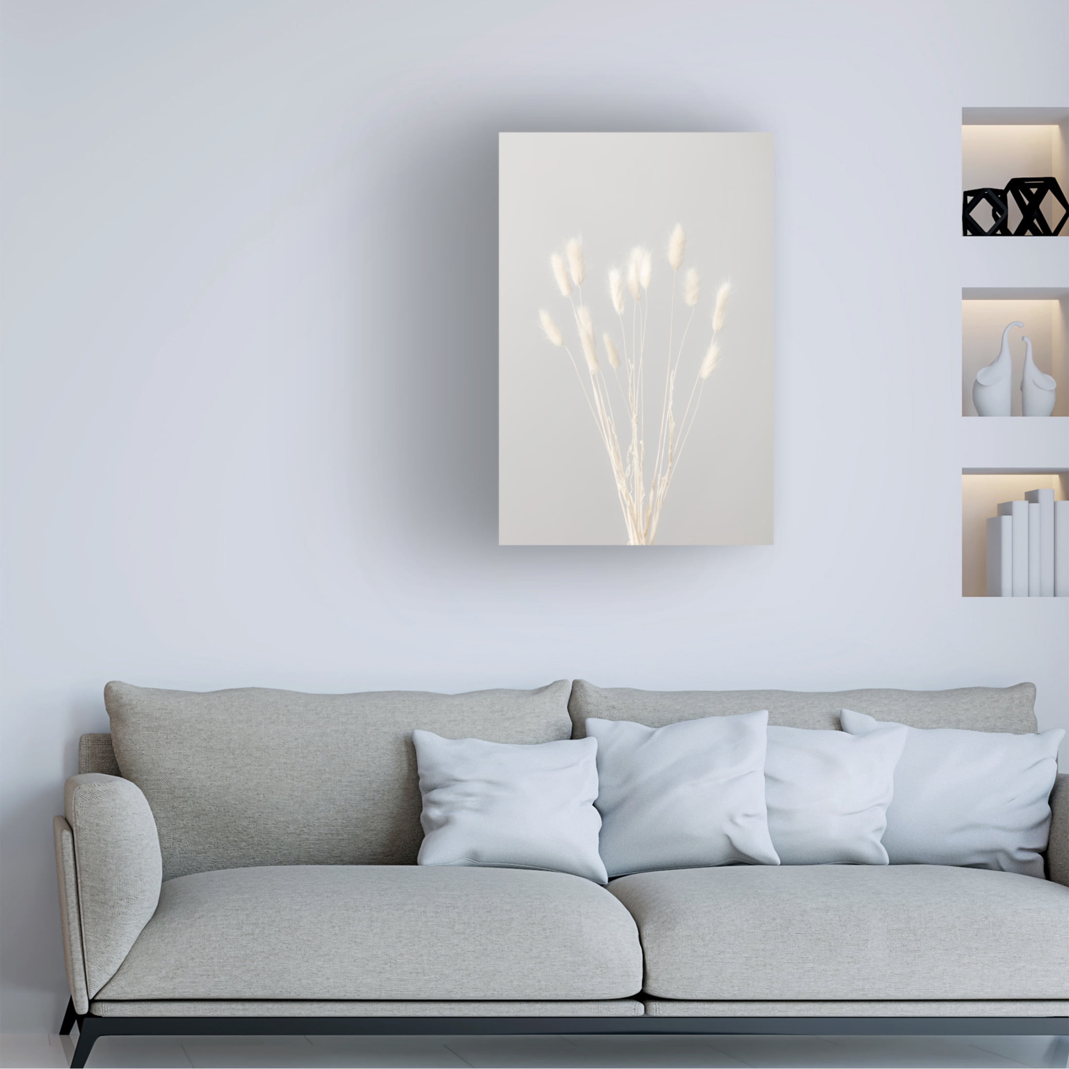 Trademark Fine Art Pictufy Studio Bunny Grass No 1 Canvas Wall Art