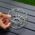 thumbnail image 3 of ABPETE Collapsible Outdoor Pour Over Coffee Dripper,Portable Stainless Steel Reusable Coffee Dripper for Hiking, Camping, Home, Office，Traveling,Suit for Cake Filter and V60 Fiter, 3 of 11