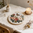 thumbnail image 4 of Embroidery Kit for Beginners & Adults Starter Kit, Cross Stitch Kits,DIY Hand Embroidery Needlepoint Set with , Pre-Printed Fabric, Threads and Instructions Home Decor, 4 of 4