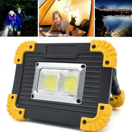 20W COB LED Work Light Rechargeable Handle Flashlight Torch Camping Lamp 3