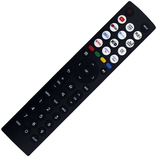 Télécommande de Remplacement EN2G36H Compatible avec les Pièces de Rechange pour Téléviseur Hisense