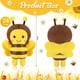 thumbnail image 3 of Juguetes de peluche Hydren Mini con forma de abeja de peluche, 12 cm, 24 unidades, 3 of 7