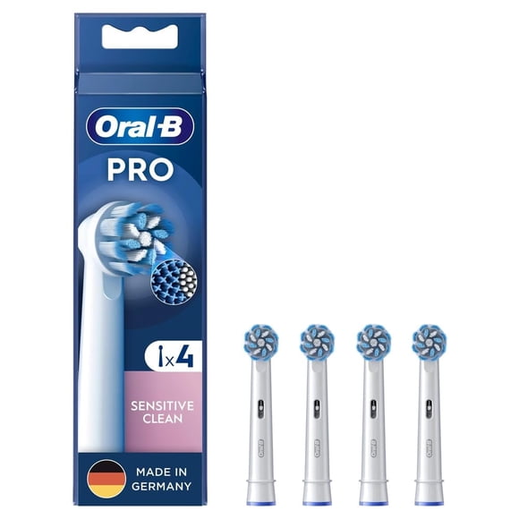 Cabezales de cepillo de dientes Oral-B Pro Sensitive Clean, paquete de 4