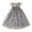 Grey, variant on Zhuashum Girl Dresses Floral Prints Sundress Round Neck Sleeveless Floral Dresses Leisure Cute Gown Holiday Clothing Grey 3-4 Years