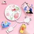 thumbnail image 3 of Línea de datos tres en uno de dibujos animados Kawaii Sanrios Hellokitty Cinnamoroll Melody Cable de carga USB retráctil Teléfono portátil Tipo C, 3 of 5