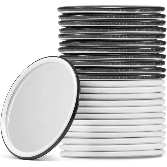 Compact Mirror Bulk Round Makeup Glass Mirror for Purse Great Gift 2.5 Inch 2 Colors Pack of 24