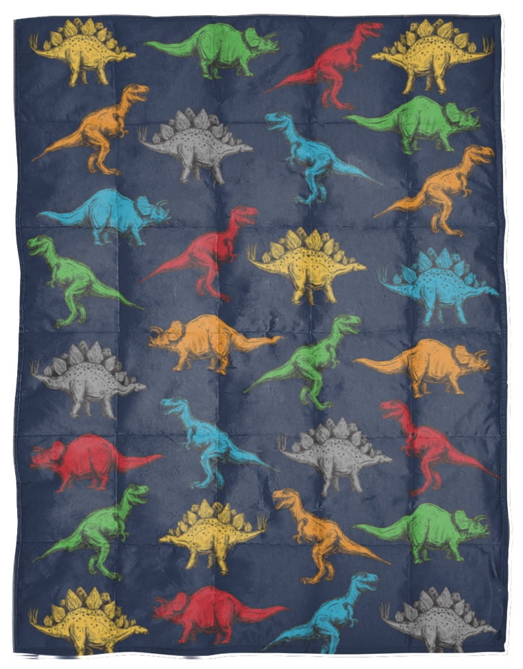 Trend Collector Dinosaur Weighted Blanket for Kids, 4.5 lbs - Walmart