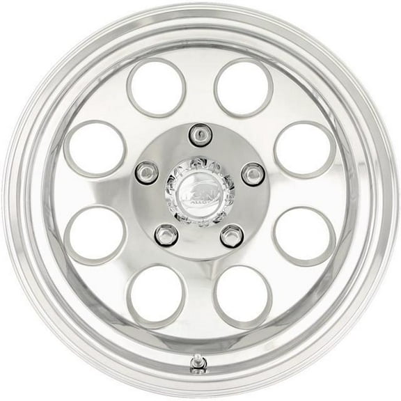 iON Aluminum 16'' Wheel 5x139.7 18 x 11.5 inch 5 Lugs, Polished Silver