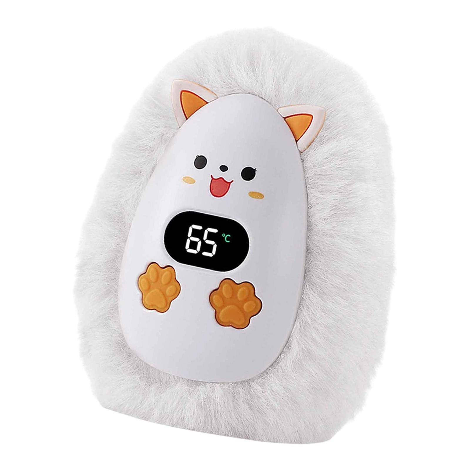 harayaa Electric Hand Warmer Hand Warming Handwarmer USB Rechargeable for Camping Winter White