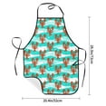 thumbnail image 2 of Pofeuu Lobsters Of Turquoise Waves Print Aprons with Pockets, Cute Aprons for Kitchen, Cooking, Server, Barber, Chef Apron, 2 of 7