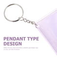 thumbnail image 4 of KONTONTY 4 Pcs Porte-Cartes Photo avec Rangement Design Original pour Ceux Qui Veulent Transporter des photos Blanc Transparent, 4 of 8