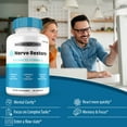 thumbnail image 6 of (3 Pack) Nerve Restore Capsules, Nerve Restore Supplement for Nerve Health, Advanced Maximum Strength Pills Cognitive and Brain , 6 of 8