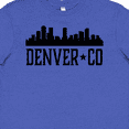 thumbnail image 4 of Inktastic Denver Colorado City Skyline Youth T-Shirt, 4 of 5