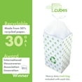 thumbnail image 5 of Clean Cubes 30-Gallon Pop-Up Trash Bins, 3-Pack, Recycle – Disposable, Collapsible, with Fitted Trash Bags, 5 of 7