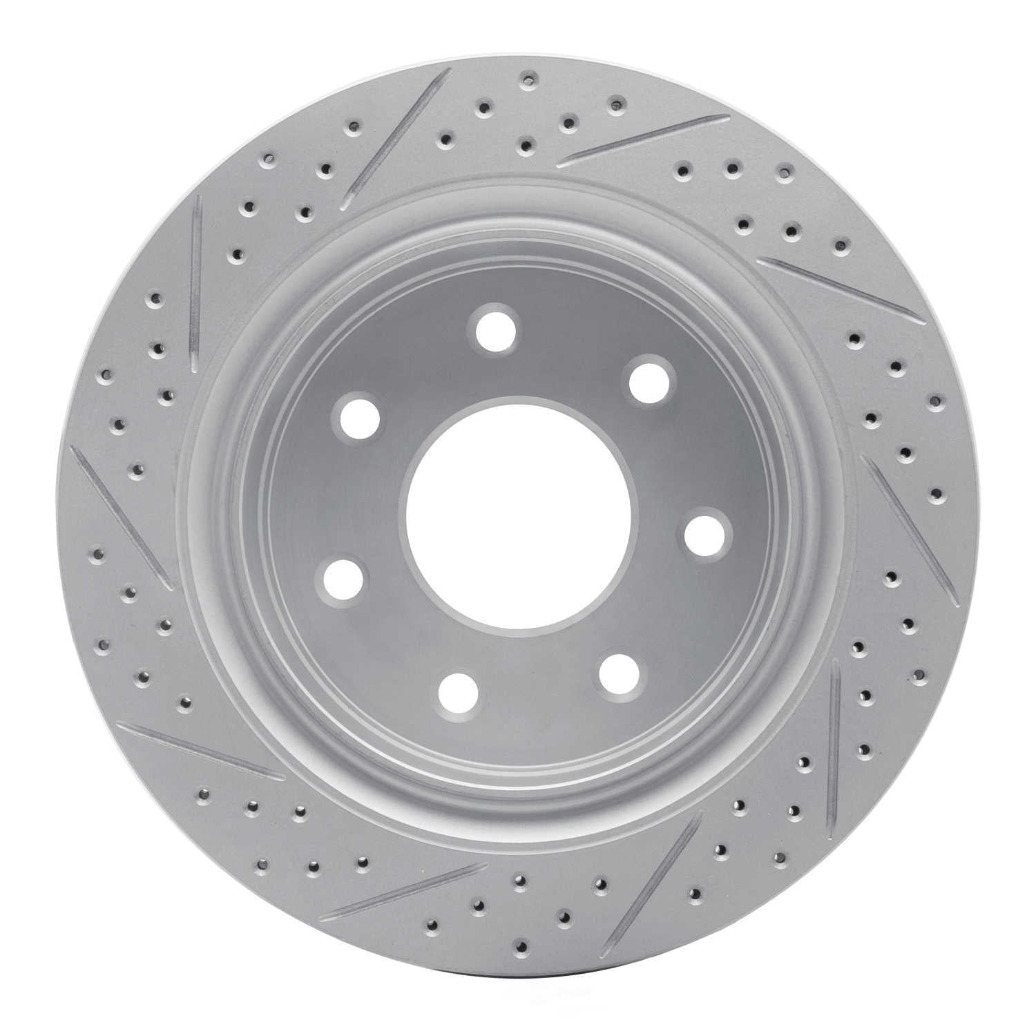 Dynamic Friction Company 830-54218R DFC Geoperformance Rotor - Drilled and Slotted