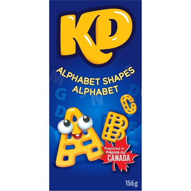 Kraft Dinner - Alphabet Shapes - 156g 156 G