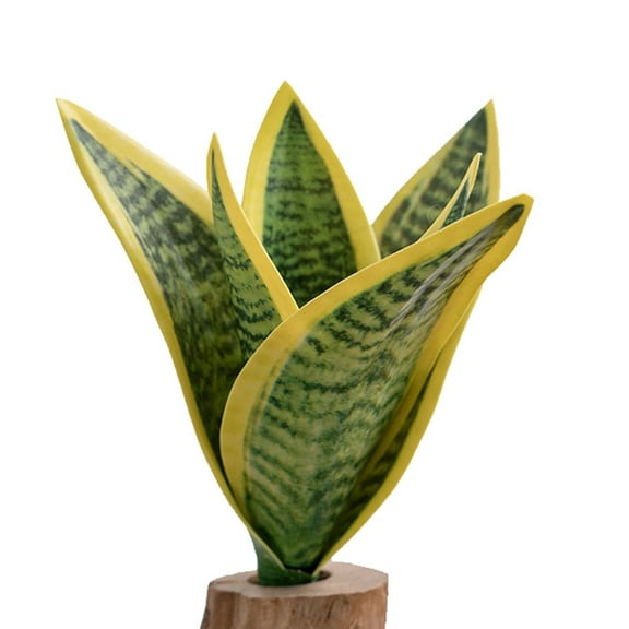 Realistic Low-Maintenance Pvc Snake Plant: Effortless Greenery For Any Space!