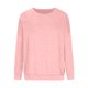 thumbnail image 3 of Blusa de manga larga sólida informal de moda para mujer Blusas de cuello redondo Blusas Camisas Pompotops FGAJ10521, 3 of 5