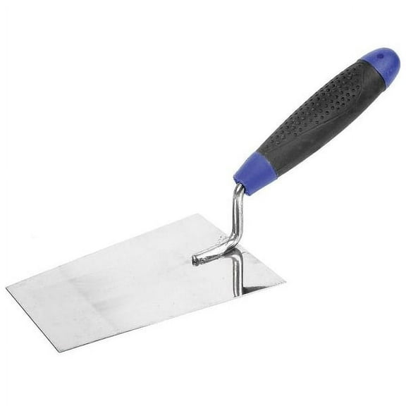Westward Bucket Trowel,7inL,4 1/2inW,SS 13A652