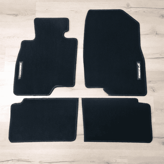 Car Floor Mats Velour for Mazda 6 Carpet Black Rugs Waterproof Auto Liners New
