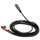thumbnail image 3 of 2RCA Subwoofer Cable Y Adaptador Splitter Stereo para equipo estéreo Broadcast Auriculares DVD, TV, Amplificador de computadora , 1 M 1m Hugo Macho a dos RCA, 3 of 8