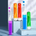 thumbnail image 2 of MesaSe Folding Toothbrush Soft Bristles Compact Size Carry Easily Grip Comfortable Non-Slip Remove Tartar Plastic Emergency Folding Type Travel Toothbrush for Camping, 2 of 10