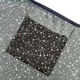thumbnail image 4 of Wrapables Large Foldable Tote Nylon Reusable Grocery Bags, Constellations, 4 of 6