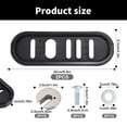 thumbnail image 3 of Snowblower Slide Shoes Replace 490-241-0010 for 31BM63P3 31AH55Q5 Snow Thrower Skid Shoe with Hardware Replacement Part, 3 of 8