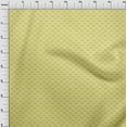 thumbnail image 4 of oneOone Tissu Popeline de Coton Jaune Rétro pour Canapé Robe Tissu Imprimé au Mètre 56 Pouces de Large, 4 of 5