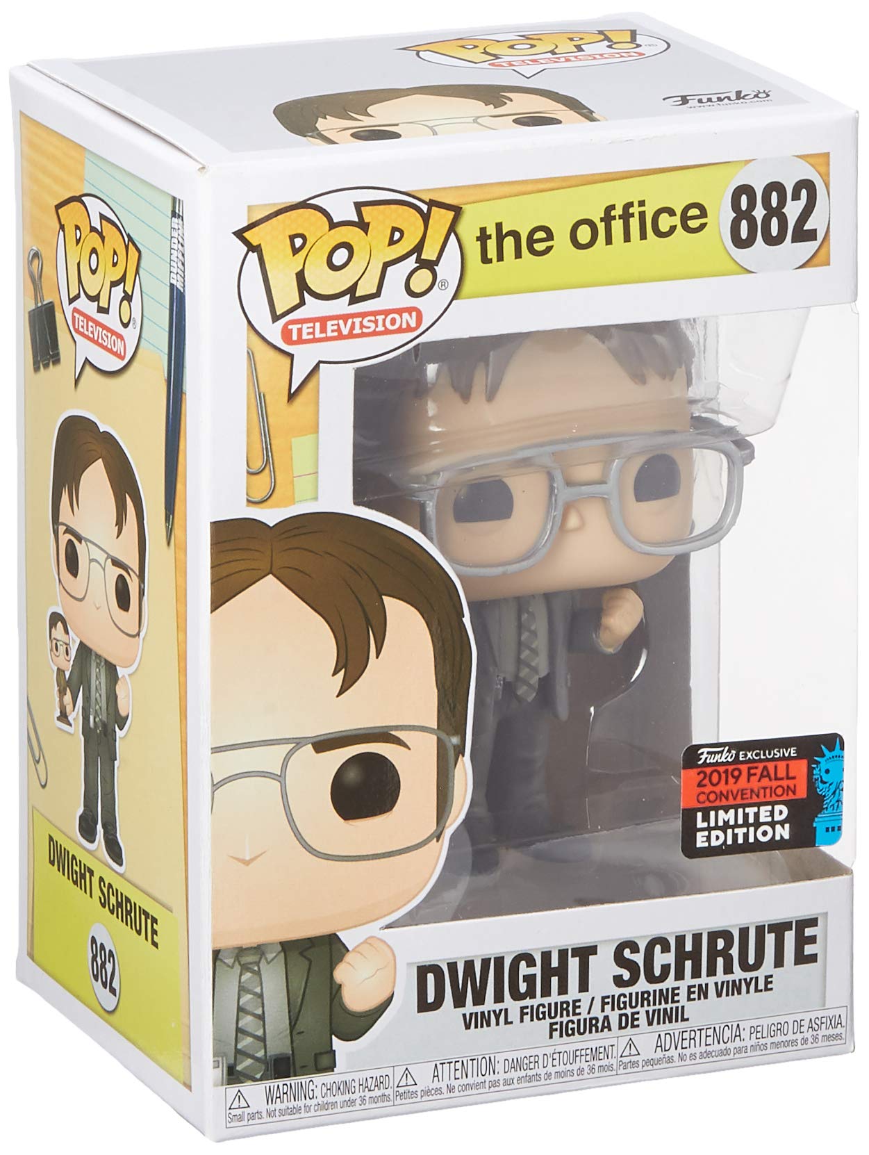 Funko Pop! TV: The Office - Dwight Holding Dwight Figure
